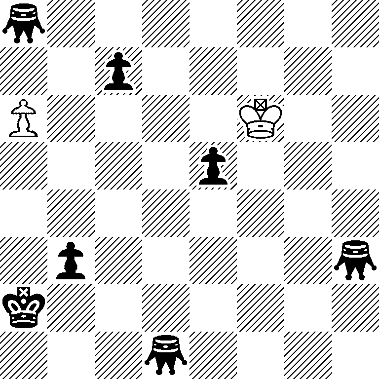 *2q7/2p5/P4K2/4p3/8/1p5*2q/k7/3*2q4