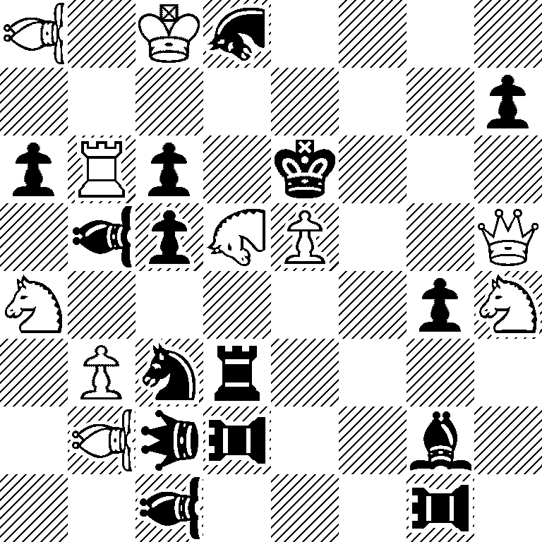 *3B1K*3s4/7p/pRp1k3/1*3bp*3SP2Q/S5pS/1Psr4/1*3B*3q*3r2b1/2*3b3*3r1