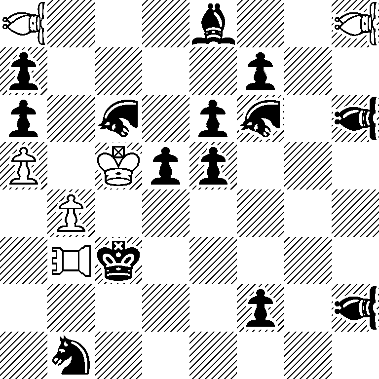 *3B3b2*3B/p4p2/p1*3s1p*3s1*3b/P1Kpp3/1P6/1*3Rk5/5p1*3b/1s6