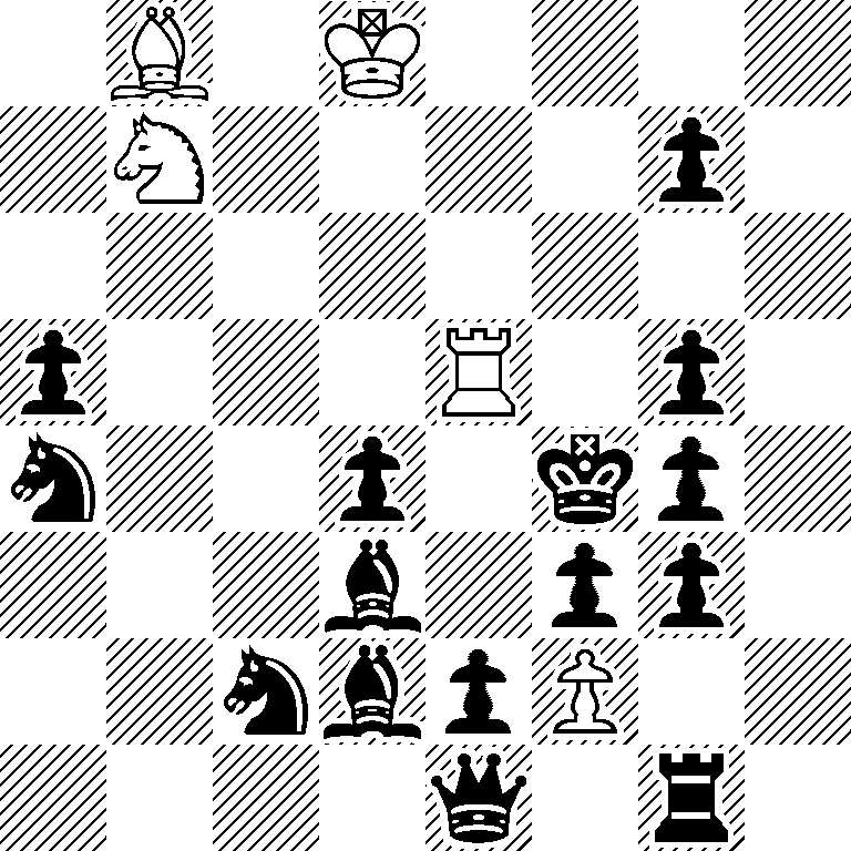 1B1K4/1N4p1/8/p3R1p1/n2p1kp1/3b1pp1/2nbpP2/4q1r1