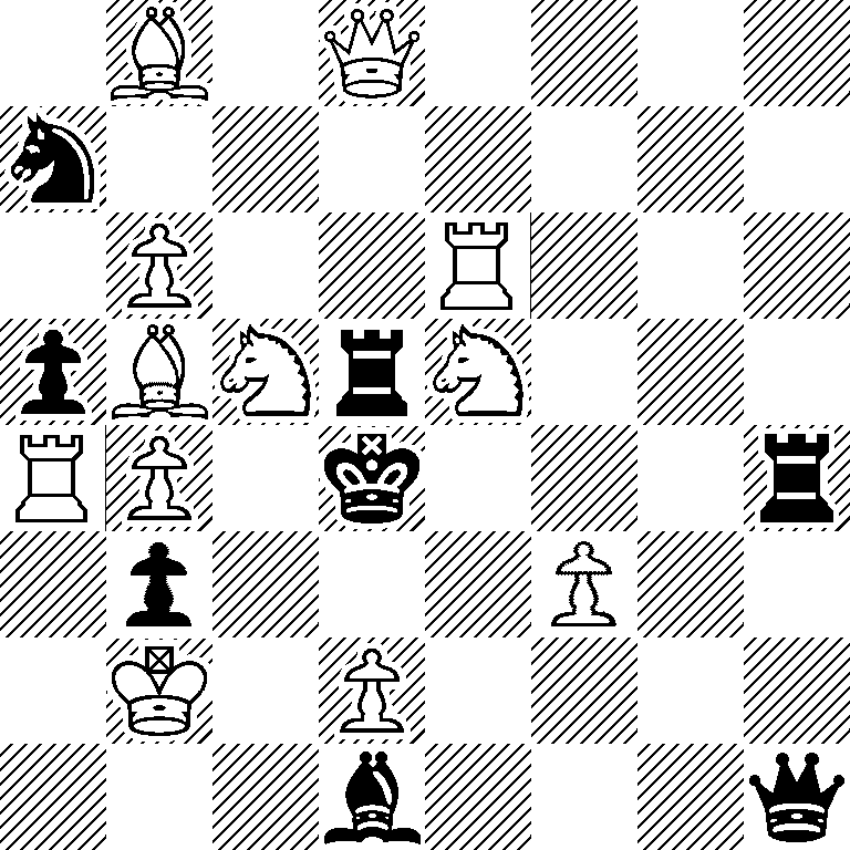 1B1Q4/n7/1P2R3/pBNrN3/RP1k3r/1p3P2/1K1P4/3b3q
