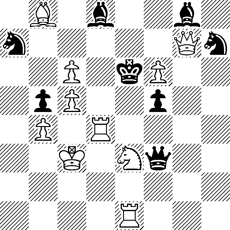 1B1b2b1/n5Qn/2P1kP2/1pP2p2/1P1R4/2K1Nq2/8/4R3