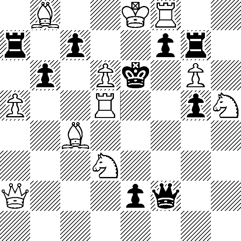 1B2KR2/r1p2pr1/1p1Pk1P1/P2R2pN/2B5/3N4/Q3pq2/8