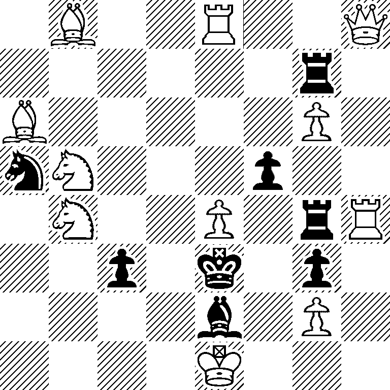 1B2R2Q/6r1/B5P1/nN3p2/1N2P1rR/2p1k1p1/4b1P1/4K3