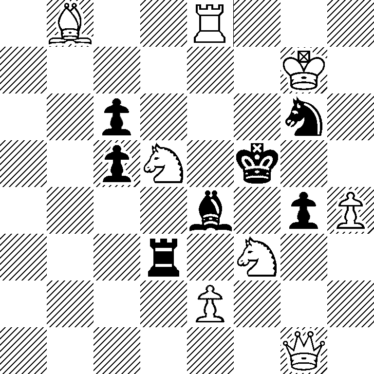 1B2R3/6K1/2p3n1/2pN1k2/4b1pP/3r1N2/4P3/6Q1