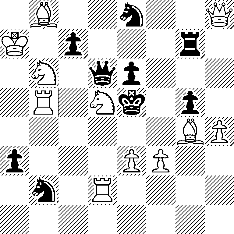1B2n2Q/K1p3r1/1N1qp3/1R1Nk1p1/6BP/p3PP2/1n1R4/8