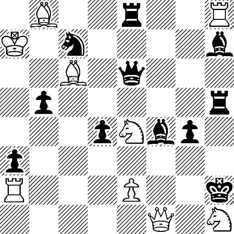 1B2r2R/K1n4b/2B1q3/1p5r/3pNbp1/p7/R3P2k/5Q1N