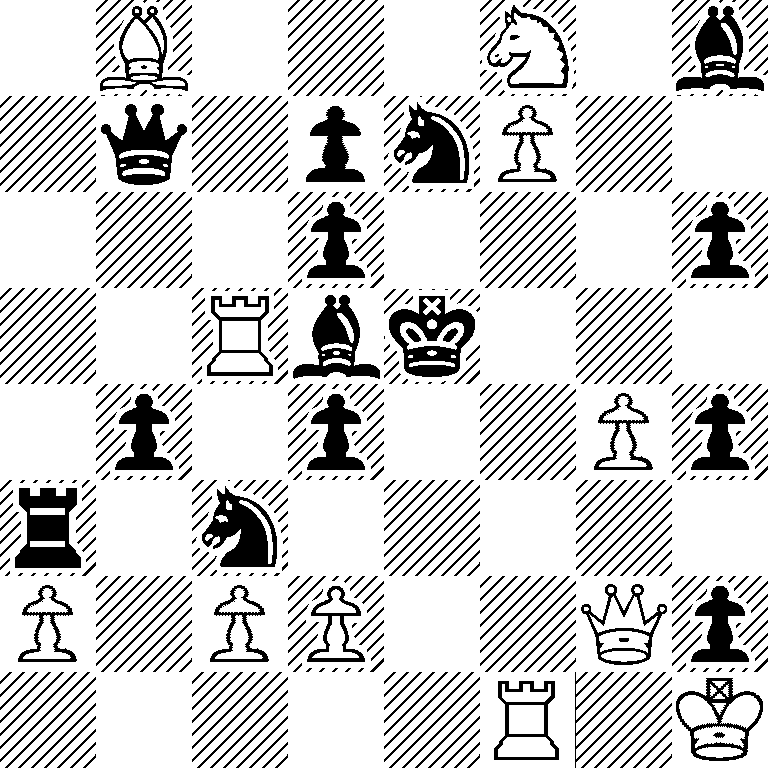 1B3N1b/1q1pnP2/3p3p/2Rbk3/1p1p2Pp/r1n5/P1PP2Qp/5R1K