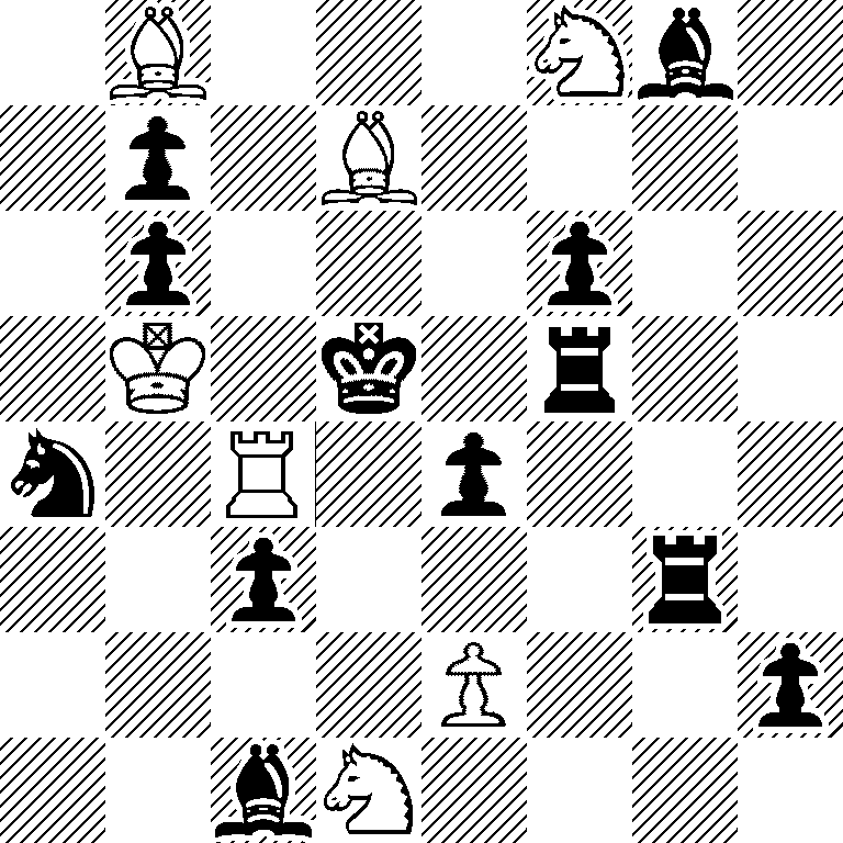 1B3Nb1/1p1B4/1p3p2/1K1k1r2/n1R1p3/2p3r1/4P2p/2bN4