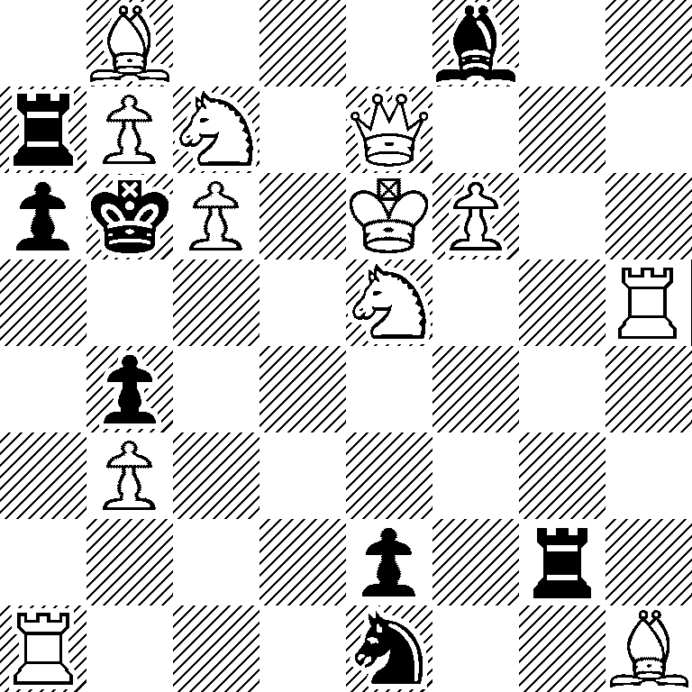 1B3b2/rPN1Q3/pkP1KP2/4N2R/1p6/1P6/4p1r1/R3n2B