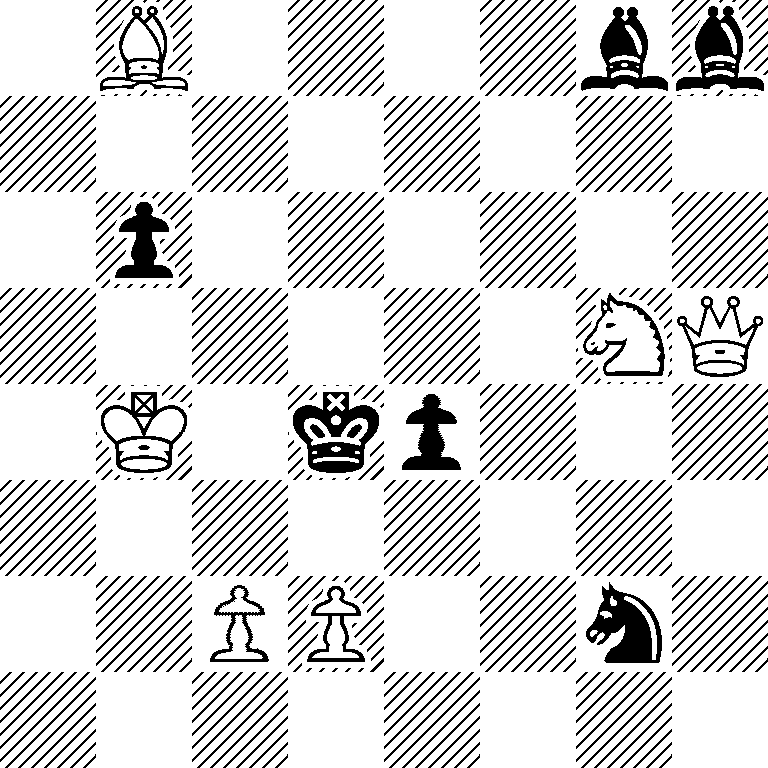 1B4bb/8/1p6/6NQ/1K1kp3/8/2PP2n1/8