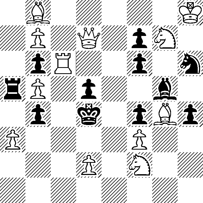 1B5K/1P1Q1pN1/1pR2p1n/rP1p2b1/1p1k1pBp/P4P2/3P1N2/8