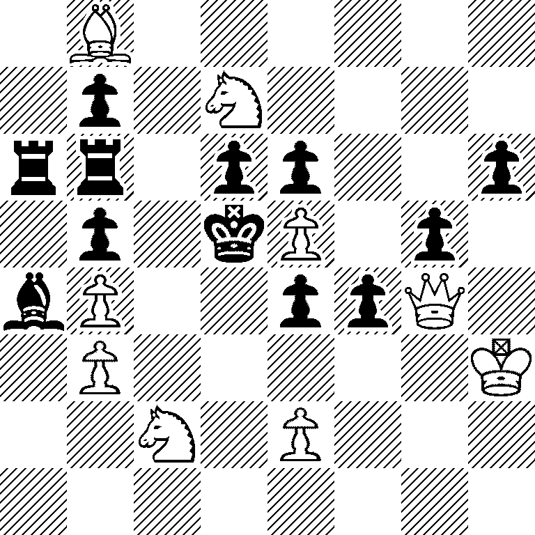 1B6/1p1N4/rr1pp2p/1p1kP1p1/bP2ppQ1/1P5K/2N1P3/8