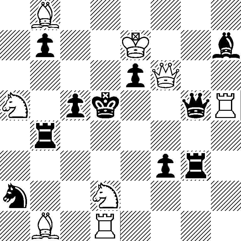 1B6/1p2K2b/4pQ2/N1pk2qR/1r6/5pr1/n2N4/1B1R4