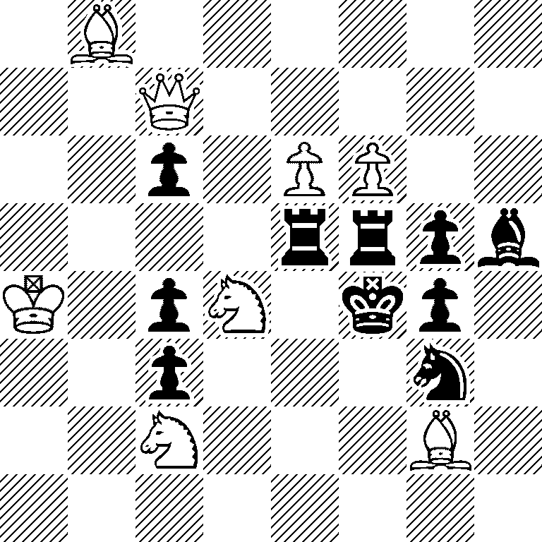 1B6/2Q5/2p1PP2/4rrpb/K1pN1kp1/2p3n1/2N3B1/8