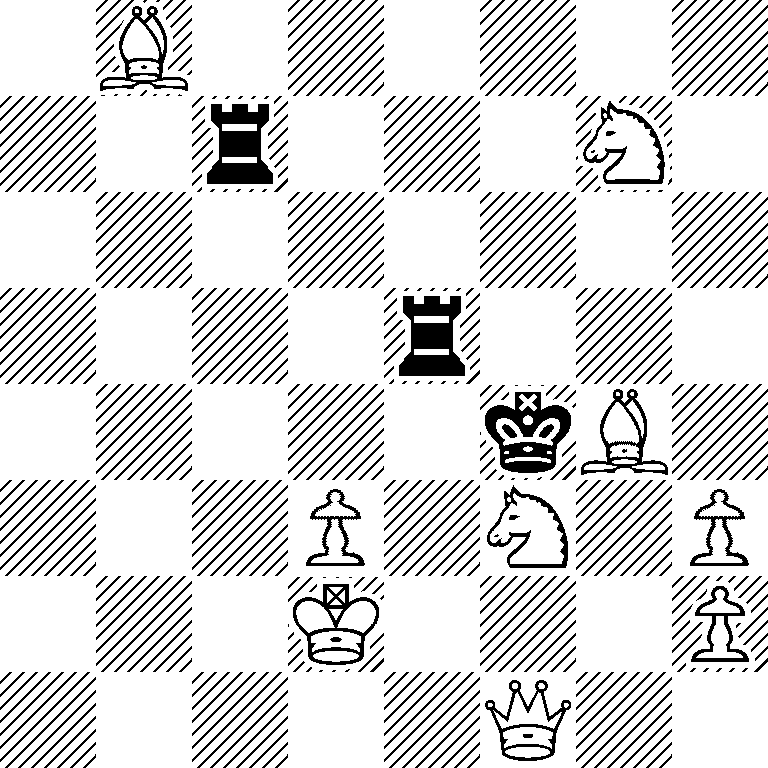 1B6/2r3N1/8/4r3/5kB1/3P1N1P/3K3P/5Q2