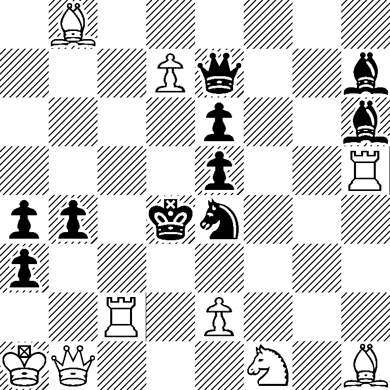 1B6/3Pq2b/4p2b/4p2R/pp1kn3/p7/2R1P3/KQ3N1B