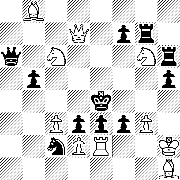 1B6/3Q1pr1/q1N3Nr/1p5p/4k3/2PpppP1/2nPR2K/7B