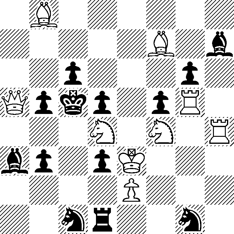 1B6/5B1b/2p3p1/Qpkp1pR1/3N1N1R/bp1pK3/4P3/2nr2n1