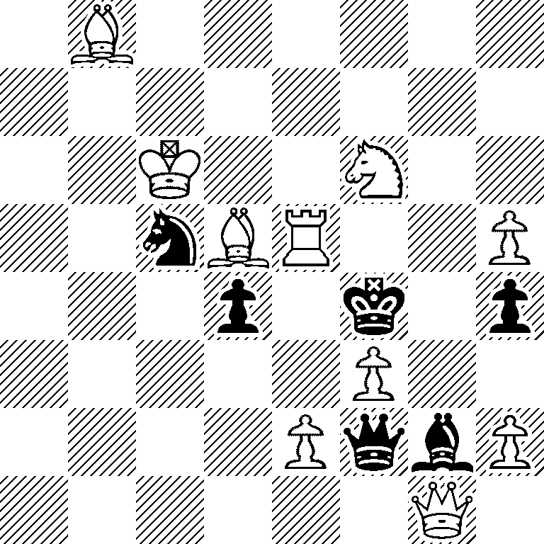 1B6/8/2K2N2/2nBR2P/3p1k1p/5P2/4PqbP/6Q1