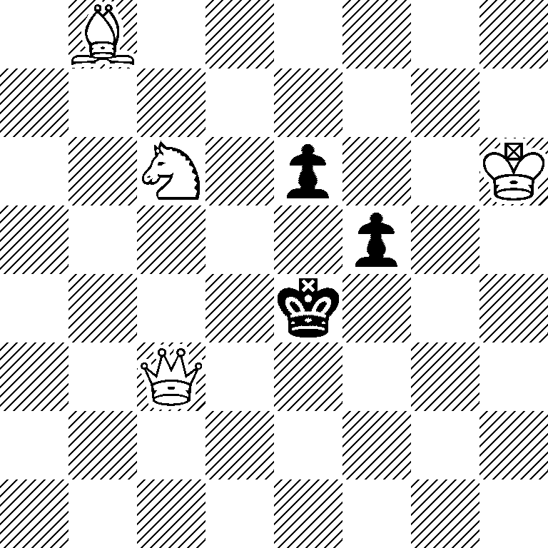 1B6/8/2N1p2K/5p2/4k3/2Q5/8/8