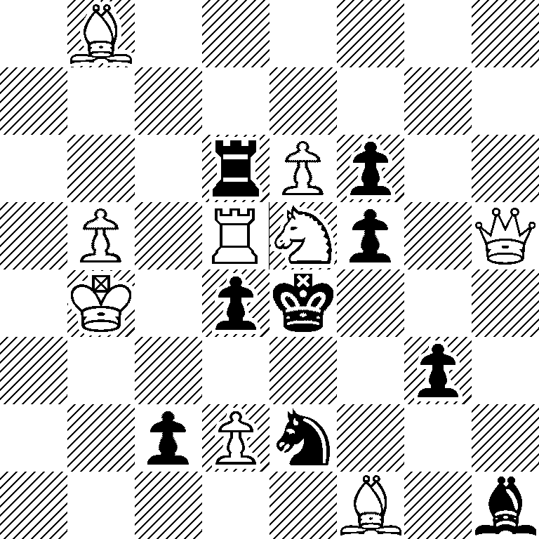 1B6/8/3rPp2/1P1RNp1Q/1K1pk3/6p1/2pPn3/5B1b