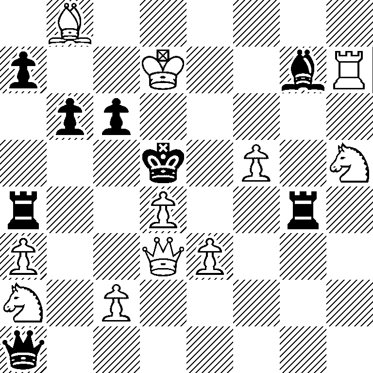 1B6/p2K2bR/1pp5/3k1P1N/r2P2r1/P2QP3/N1P5/q7