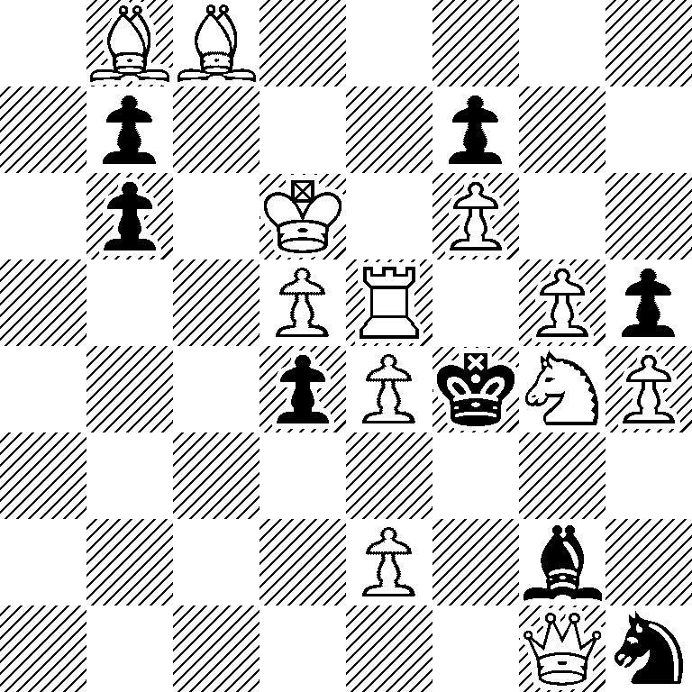 1BB5/1p3p2/1p1K1P2/3PR1Pp/3pPkNP/8/4P1b1/6Qn