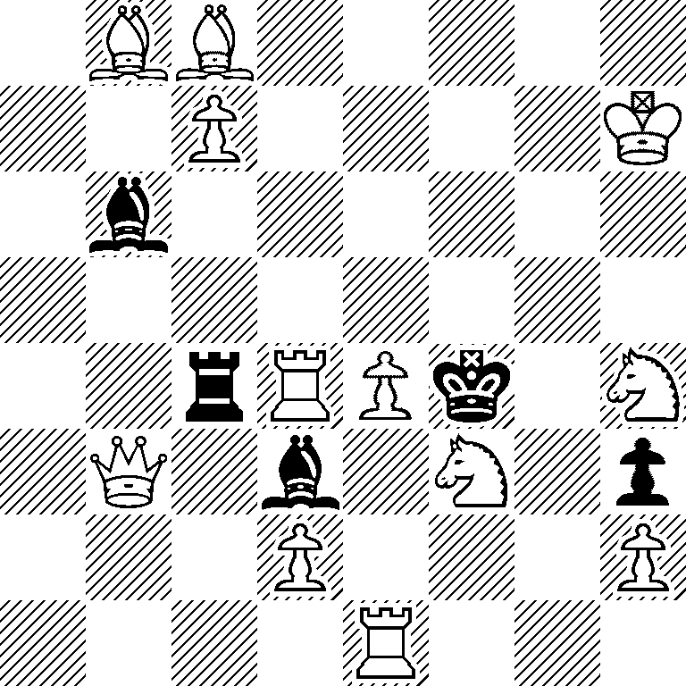 1BB5/2P4K/1b6/8/2rRPk1N/1Q1b1N1p/3P3P/4R3