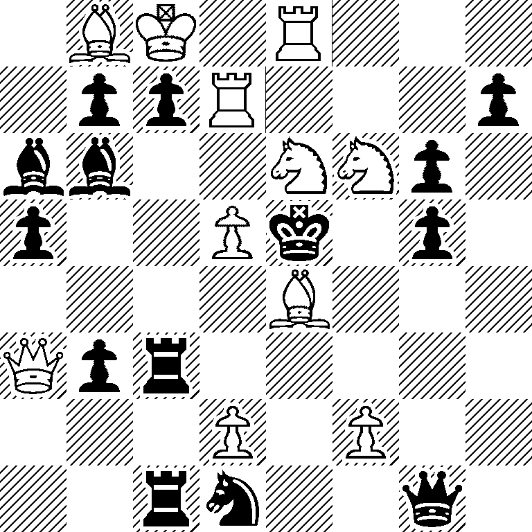 1BK1R3/1ppR3p/bb2NNp1/p2Pk1p1/4B3/Qpr5/3P1P2/2rn2q1