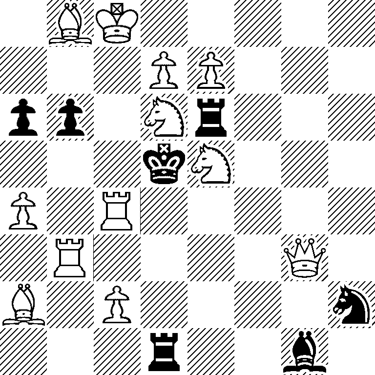 1BK5/3PP3/pp1Nr3/3kN3/P1R5/1R4Q1/B1P4n/3r2b1