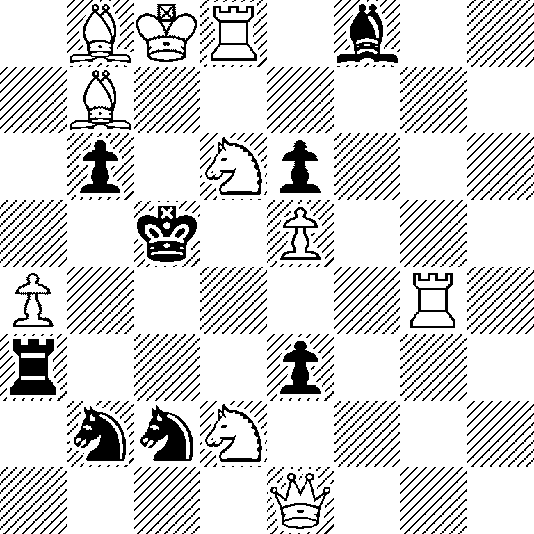 1BKR1b2/1B6/1p1Np3/2k1P3/P5R1/r3p3/1nnN4/4Q3