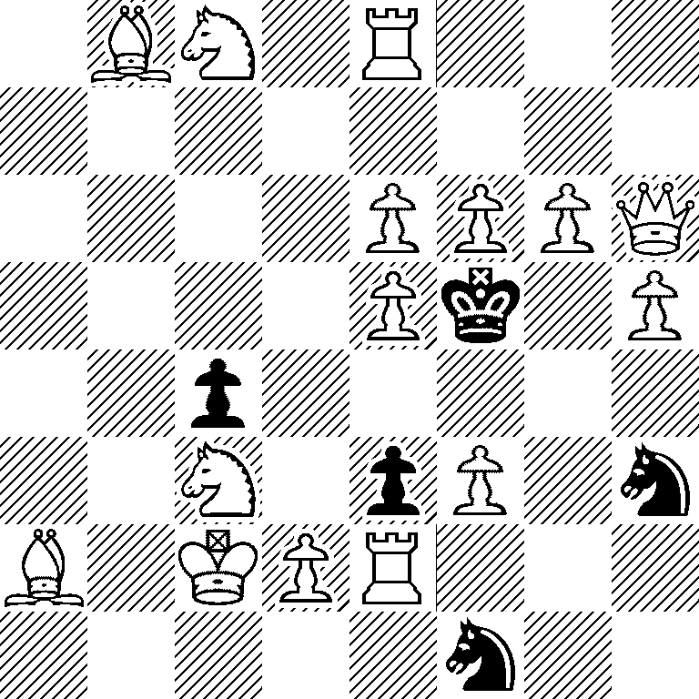 1BN1R3/8/4PPPQ/4Pk1P/2p5/2N1pP1n/B1KPR3/5n2