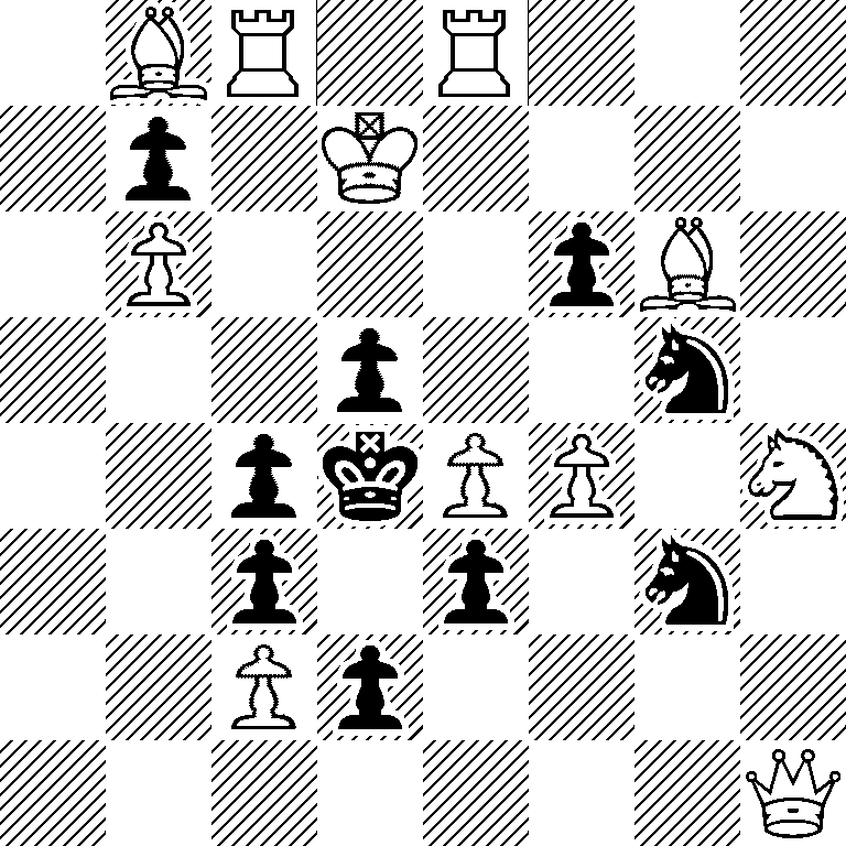 1BR1R3/1p1K4/1P3pB1/3p2n1/2pkPP1N/2p1p1n1/2Pp4/7Q