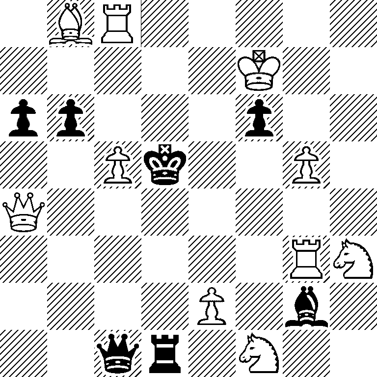 1BR5/5K2/pp3p2/2Pk2P1/Q7/6RN/4P1b1/2qr1N2