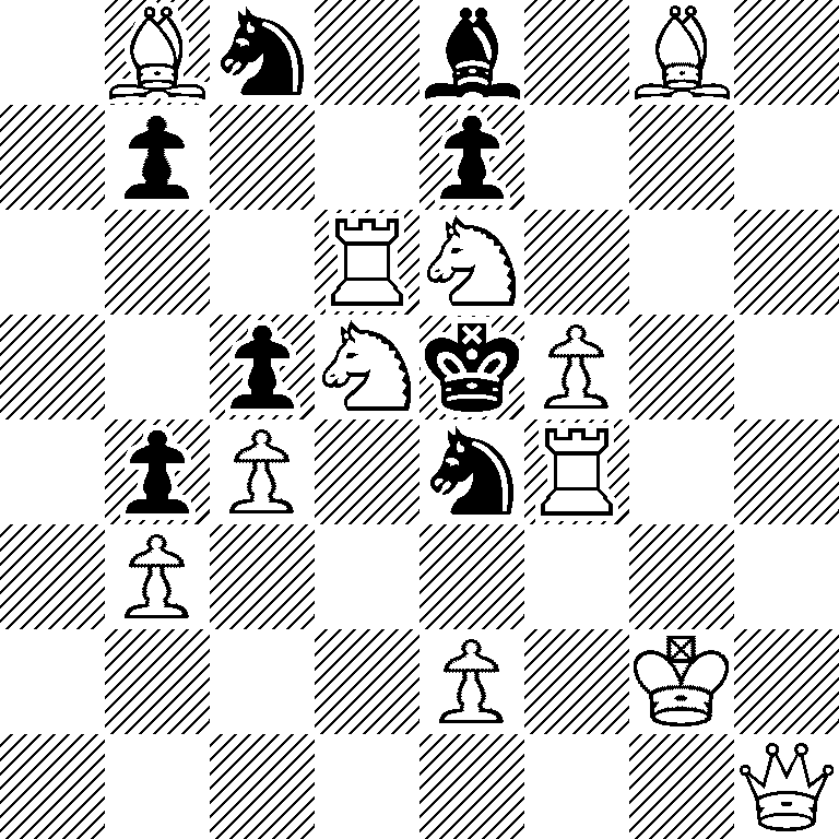 1Bn1b1B1/1p2p3/3RN3/2pNkP2/1pP1nR2/1P6/4P1K1/7Q