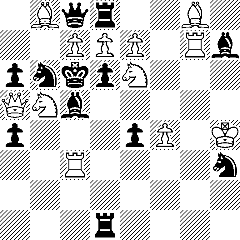 1Bqr2B1/2PPP1Rb/pnkpN3/QNb5/p3pP1K/2R4n/8/3r4