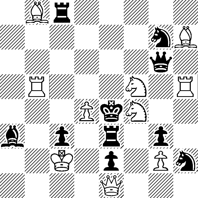 1Br5/6nB/6q1/1R3N1R/3PkN2/b1p1r1p1/2K1p1Pn/4Q3