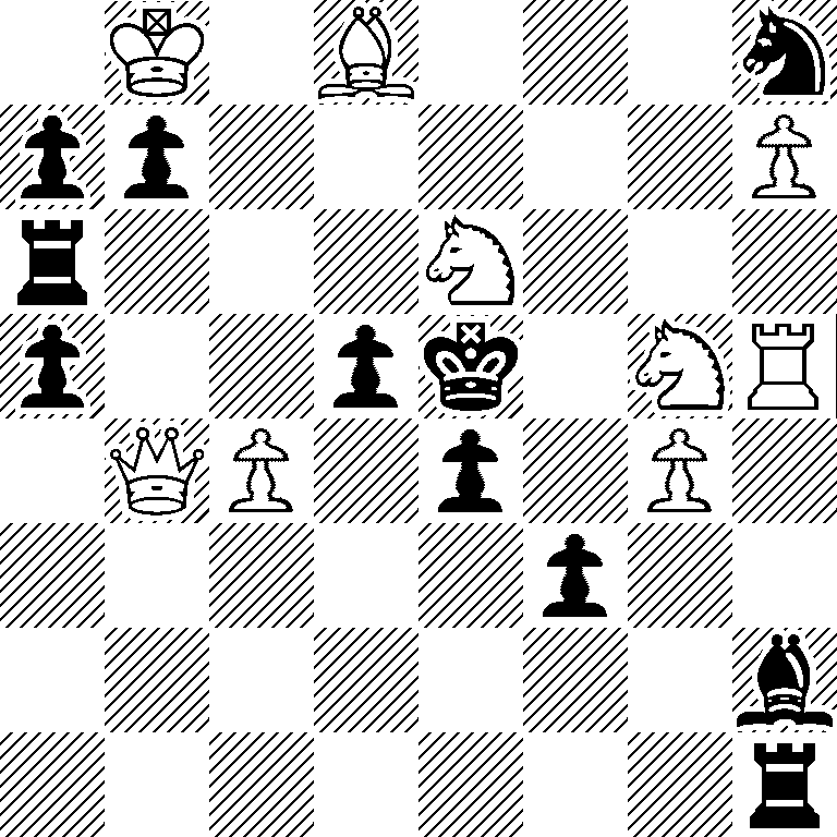 1K1B3n/pp5P/r3N3/p2pk1NR/1QP1p1P1/5p2/7b/7r