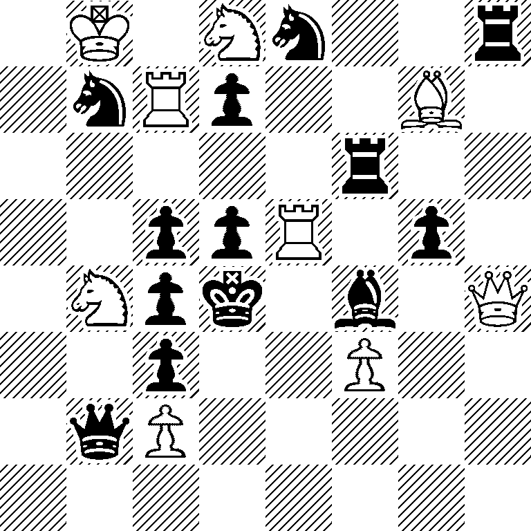 1K1Nn2r/1nRp2B1/5r2/2ppR1p1/1Npk1b1Q/2p2P2/1qP5/8
