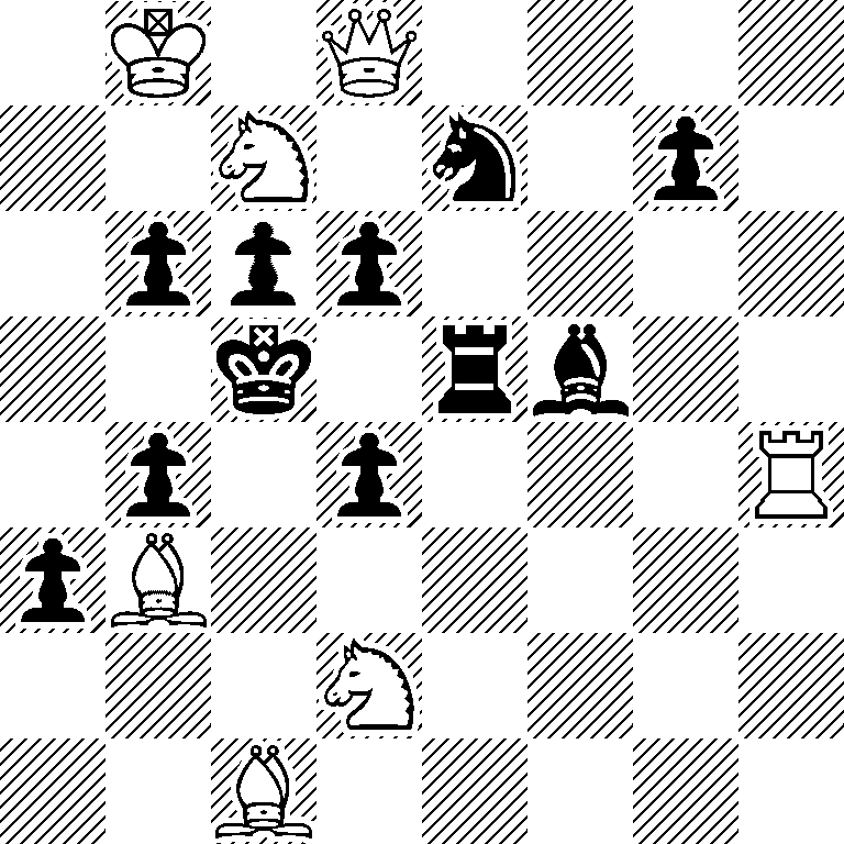 1K1Q4/2N1n1p1/1ppp4/2k1rb2/1p1p3R/pB6/3N4/2B5