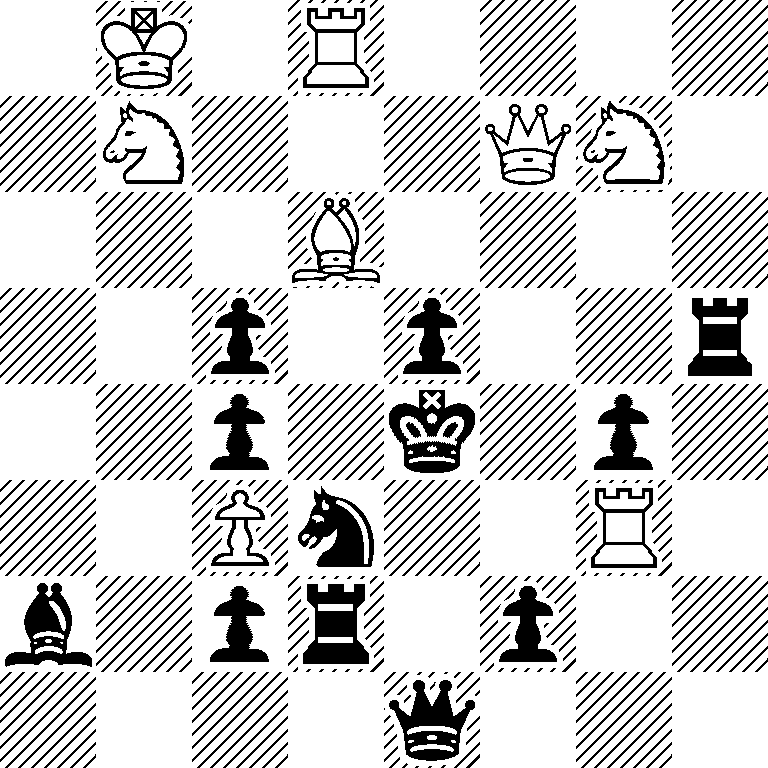 1K1R4/1N3QN1/3B4/2p1p2r/2p1k1p1/2Pn2R1/b1pr1p2/4q3