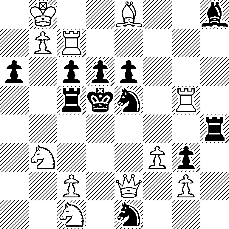 1K2B2b/1PR5/p1ppp3/2rkn1R1/7r/1N3Pp1/2P1Q1P1/2N1n3