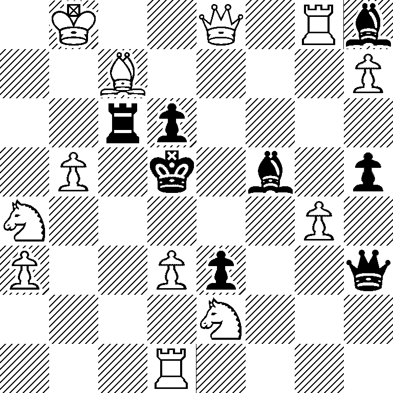 1K2Q1Rb/2B4P/2rp4/1P1k1b1p/N5P1/P2Pp2q/4N3/3R4