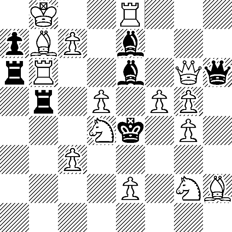 1K2R3/pBP1b3/rR2b1Qq/1r1P1PP1/3Nk1P1/2P5/4P1NB/8