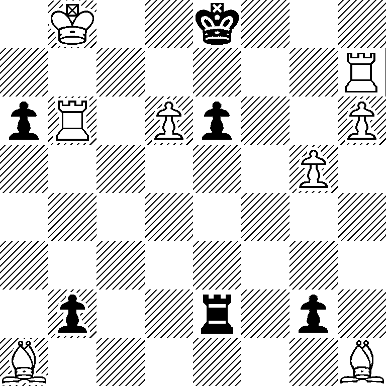 1K2k3/7R/pR1Pp2P/6P1/8/8/1p2r1p1/B6B