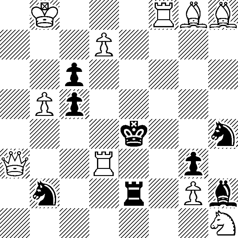 1K3RBB/3P4/2p5/1Pp5/4k2n/Q2R2p1/1n2r1Pb/7N