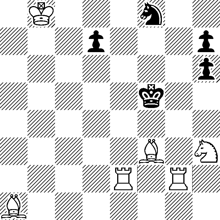 1K3n2/3p3p/7p/5k2/8/5B1N/4R1R1/B7