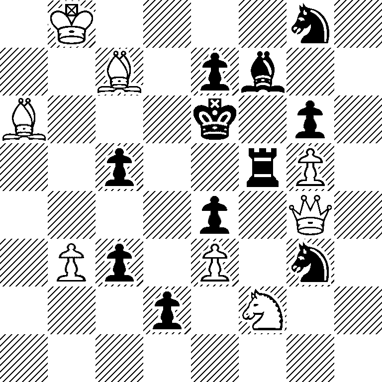 1K4n1/2B1pb2/B3k1p1/2p2rP1/4p1Q1/1Pp1P1n1/3p1N2/8
