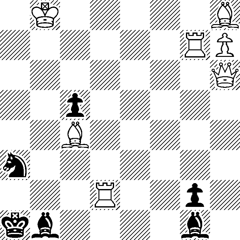 1K5B/6RP/7Q/2p5/2B5/n7/3R2p1/kb4b1